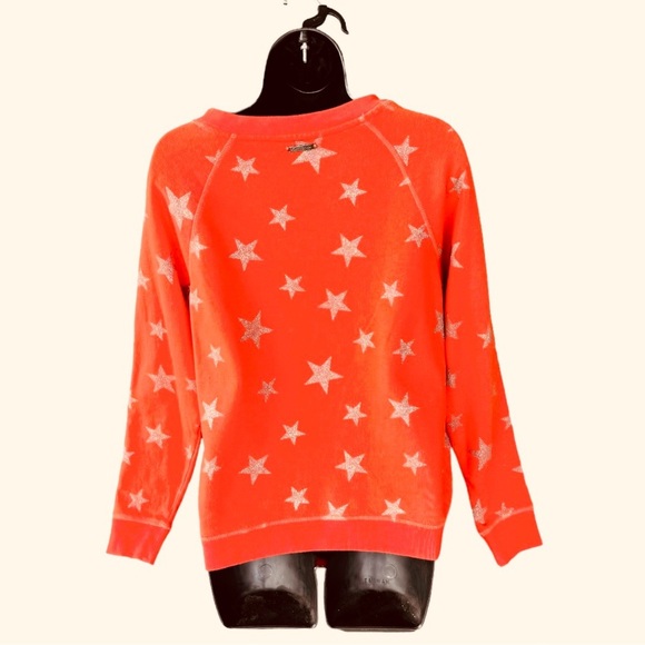 Betsy Johnson NWT Puffed Star poppy sweatshirts size XXL - Picture 3 of 7